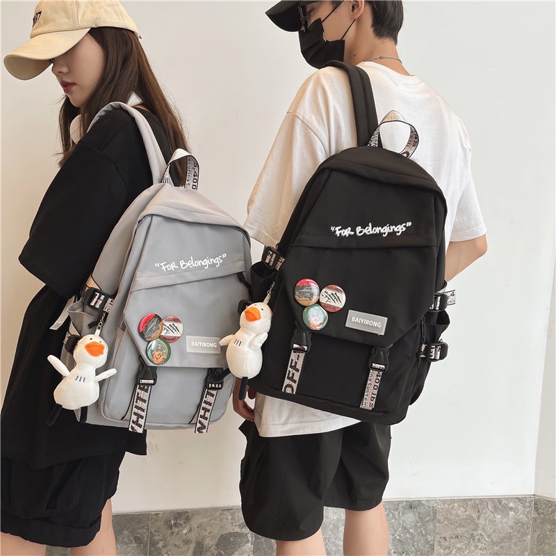 insTide brand shoulder bag men's simple large capacity travel backpack