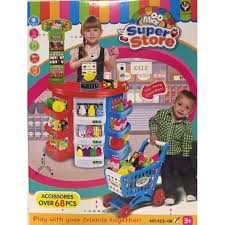 Mini super store store toy