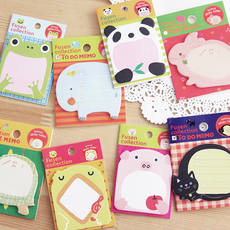 Big animal sticky note(random deisgn only) | Shopee Philippines