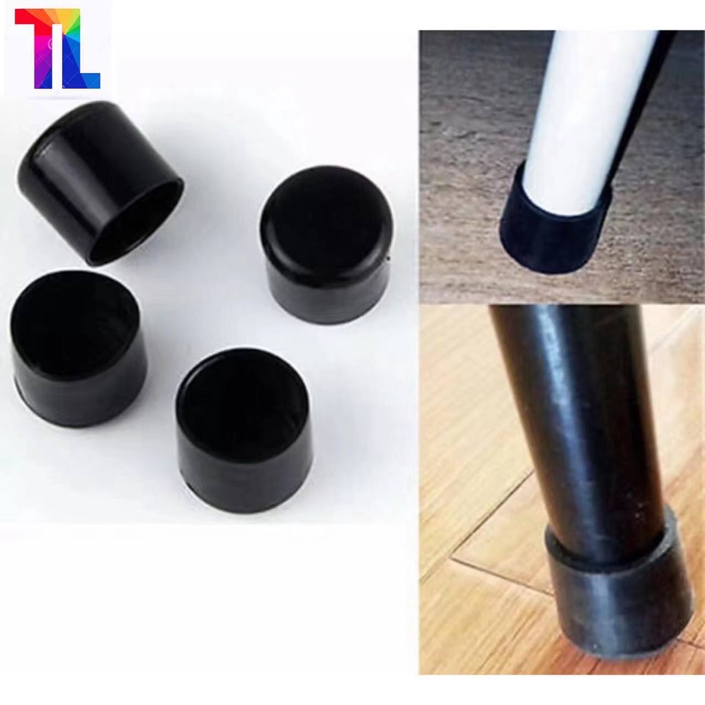 HIGH QUALITY FURNITURE RUBBER FOOTINGS ROUND (6 SIZES AVAILABLE ...