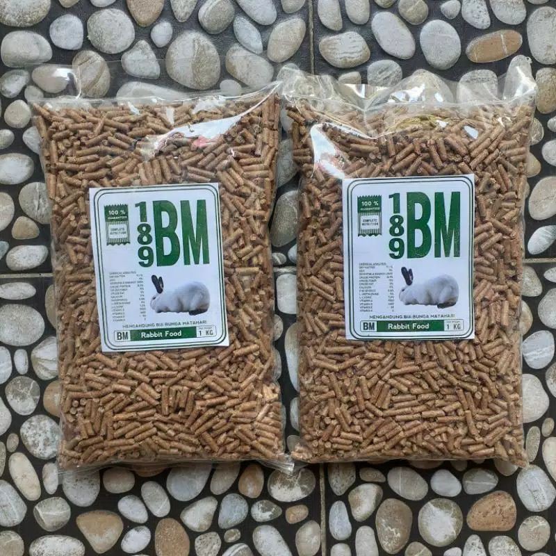 Rabbit Fattening Food - Rabbit Pellets - Nutritious Rabbit Food 1KG ...