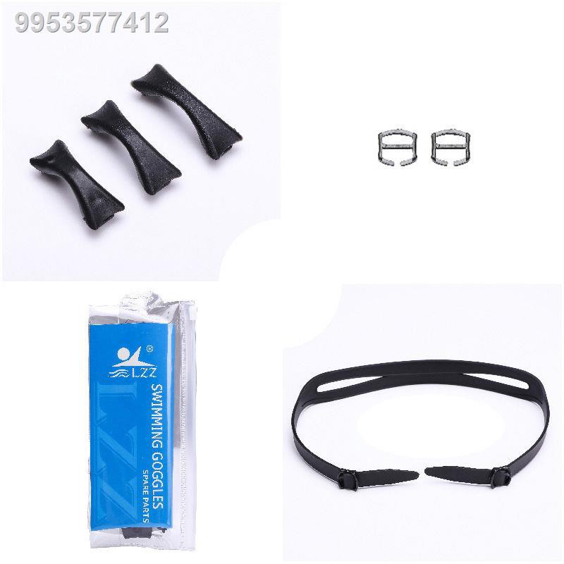 Swimming goggles store with nose piece