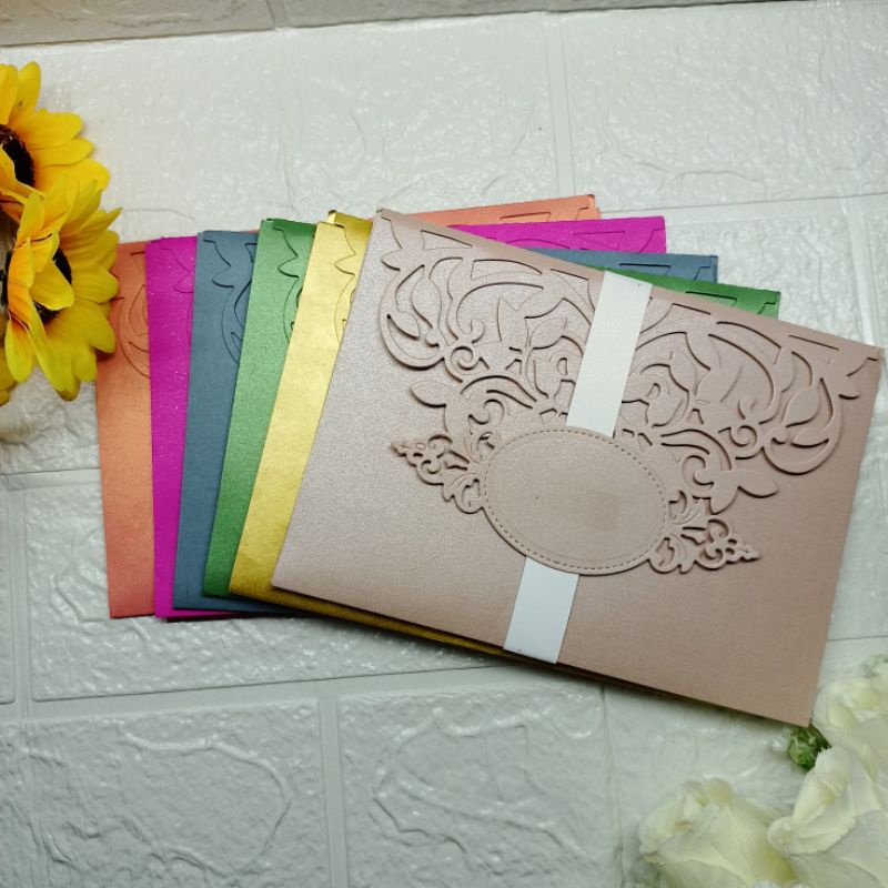 ️pretty paper ️invitation cover Myra 5*7(5r) | Shopee Philippines