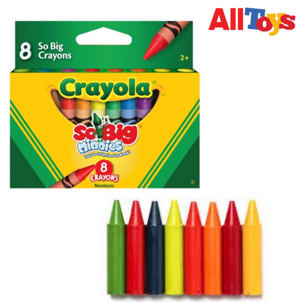 Crayola So Big Crayons 8s