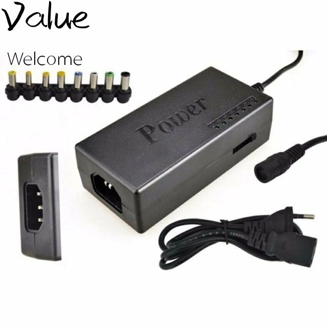 UNIVERSAL LAPTOP CHARGER LAPTOP ADAPTOR AC/DC | Shopee Philippines