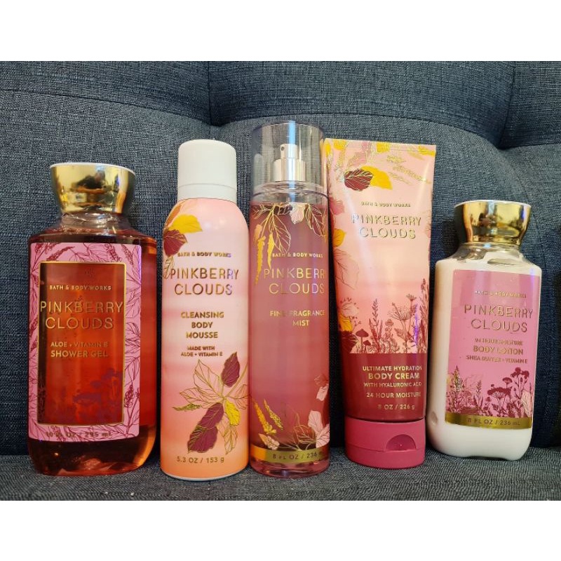 Authentic Bath And Body Works Pinkberry Clouds New Fragrance Mist 2022 ...