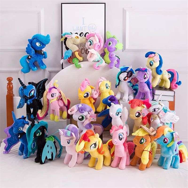 My Little Pony Plush Toy Twilight Sparkle Pinkie Pie Stuffed Dolls Kid Girl Gift Shopee Philippines