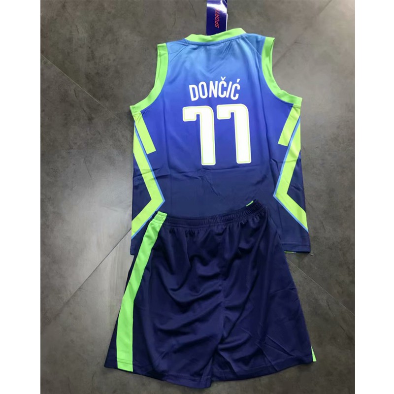 Dallas Mavericks Luka Doncic #77 2020 Nba Green Jersey - Dingeas