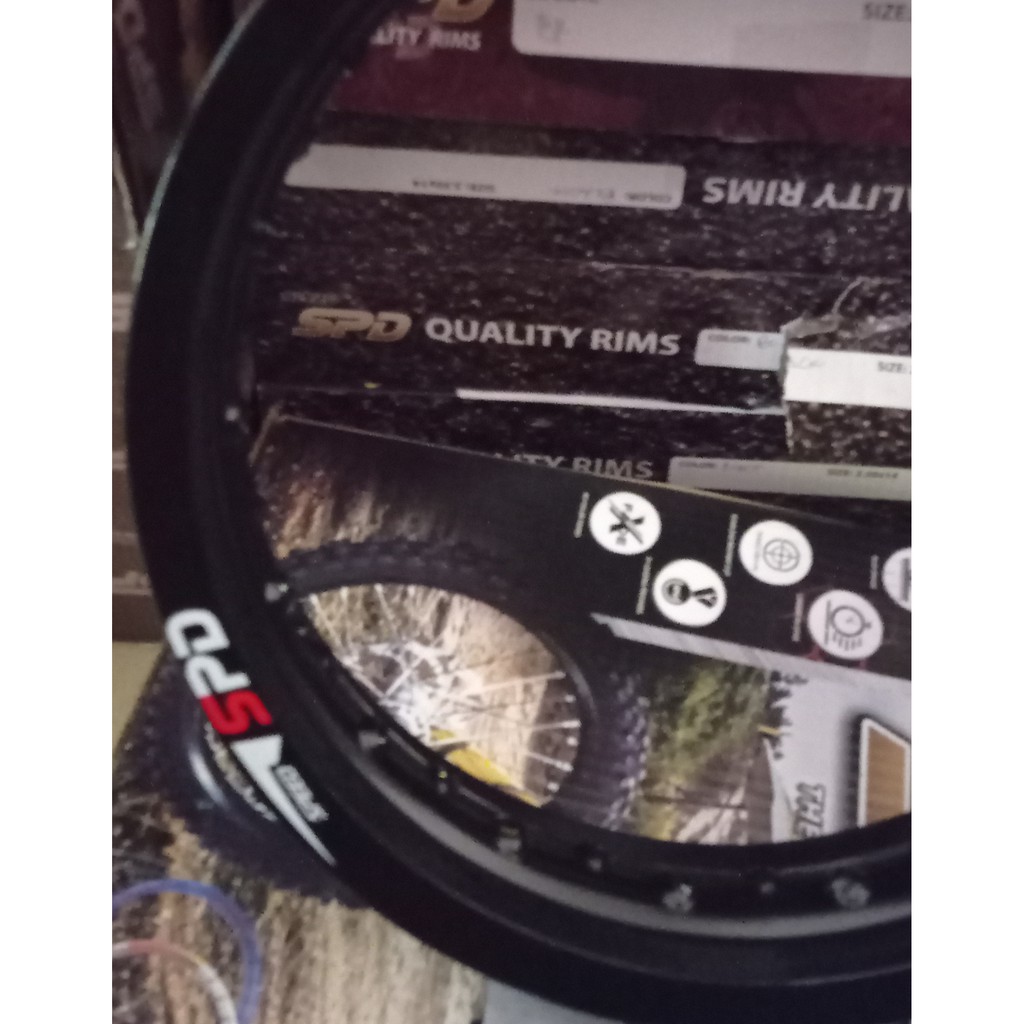 2.50x14 SPD WIDE RIM 36hole | Shopee Philippines