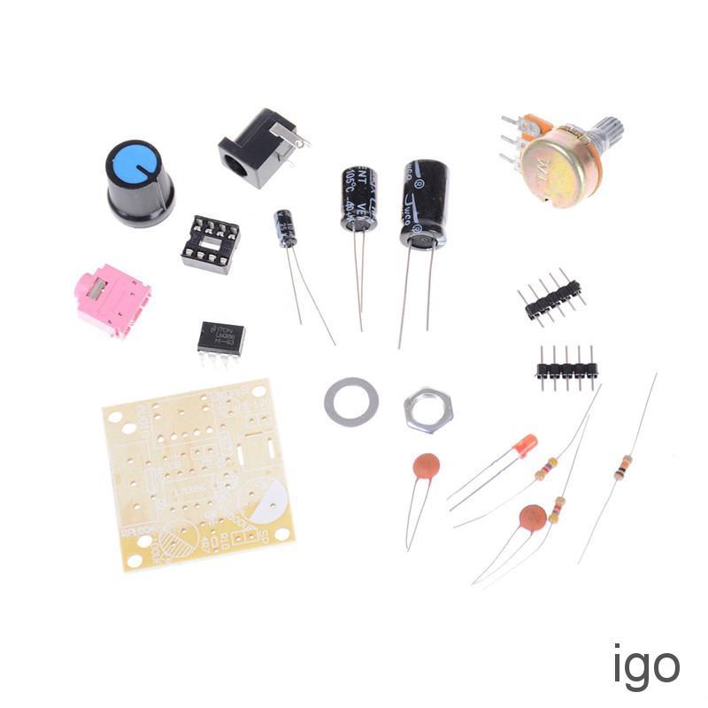 IGO 1Set LM386 Super Amplifier Board 3V-12V DIY Kit M57 | Shopee ...
