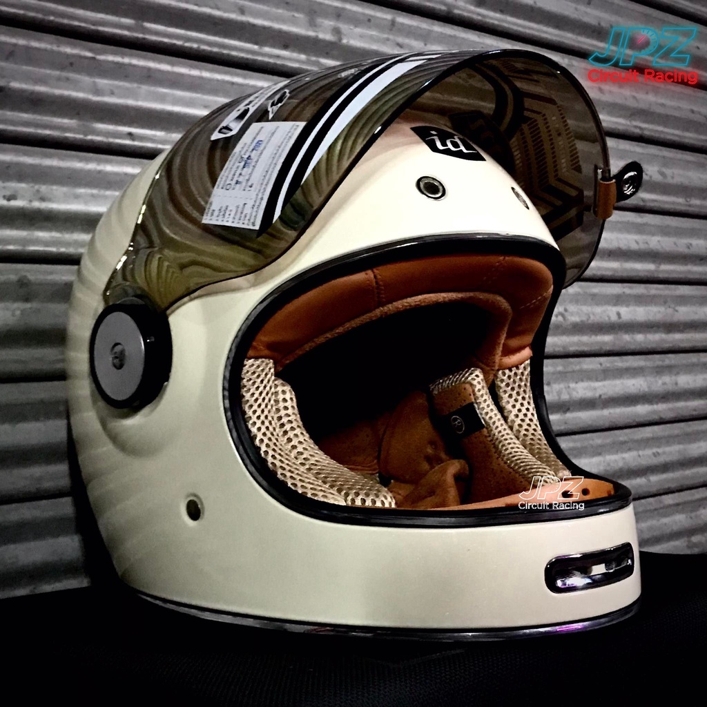 ID ROCKET HELMET VINTAGE CLASSIC CREAM SMALL Shopee Philippines