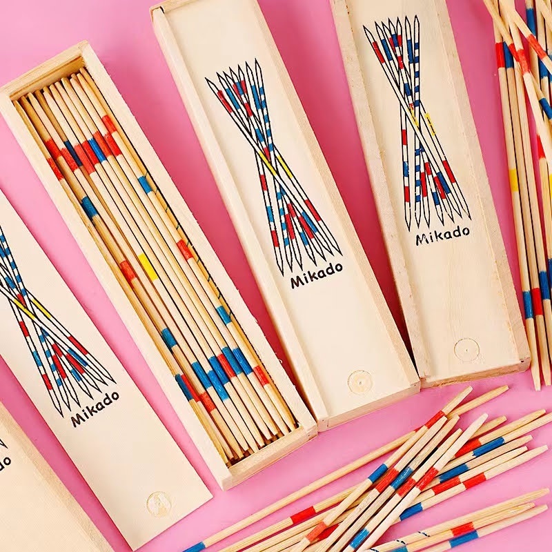Monstermarketing Mikado Spiel Pick-up Sticks Game for Kids Toys ...