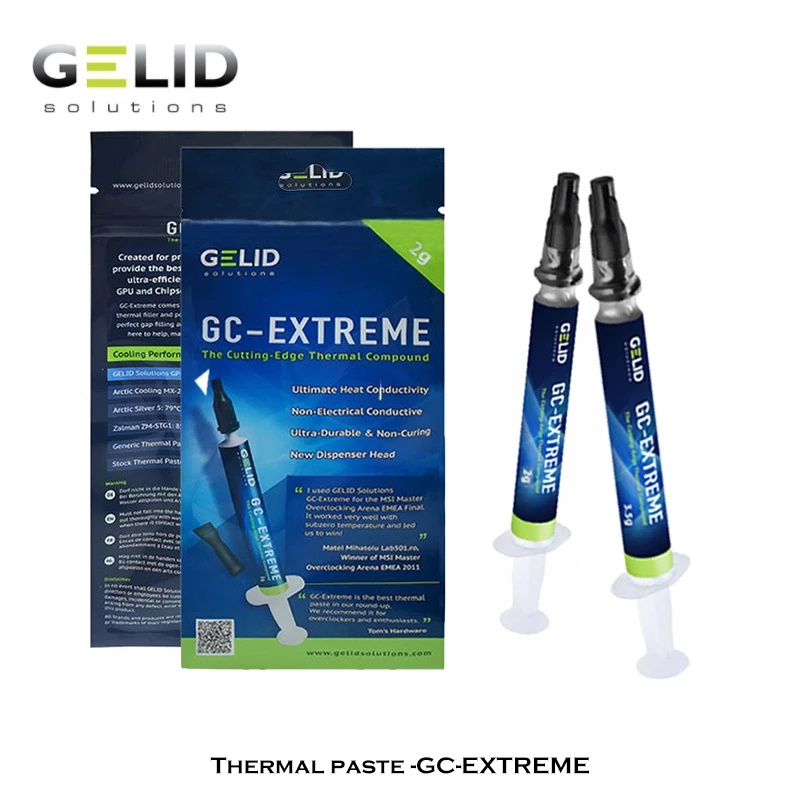 GELID GCExtreme 2.0g/3.5g/10g PC CPU Heat Sink Fan Thermal Grease VGA