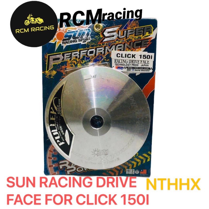 SUN RACING DRIVE FACE FOR CLICK 150I | Shopee Philippines