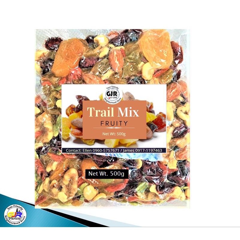 Trail Mix with Apricot Mixed Nuts, Berries, Dried Fruits and Seeds 500g