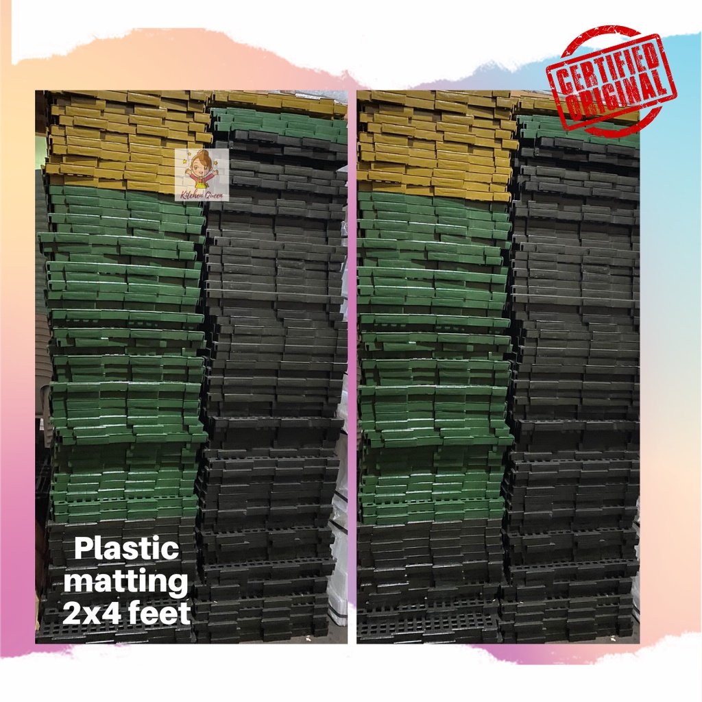 2x4 feet Dog Pet Durable Thick Heavy Duty Plastic Cage MATTING