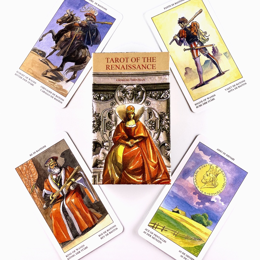 Tarot Of The Renaissance Prophecy Oracle Cards With PDF Guidebook ...