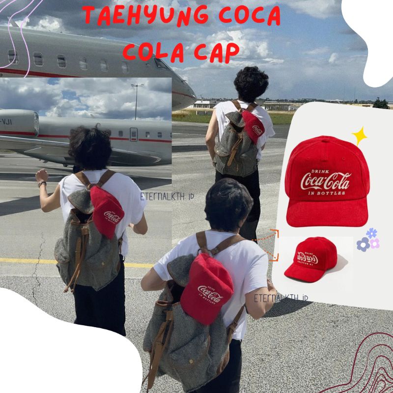 Taehyung COCAA-COLAA CAP BASEBALL CAP | Shopee Philippines