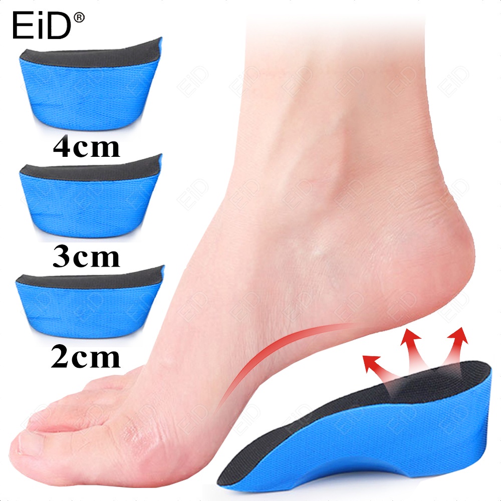 Height Increase Insoles for Men Women Shoes Flat Feet Arch Support  Orthopedic Insoles Sneakers Heel Lift Heighten Half Shoe Pads