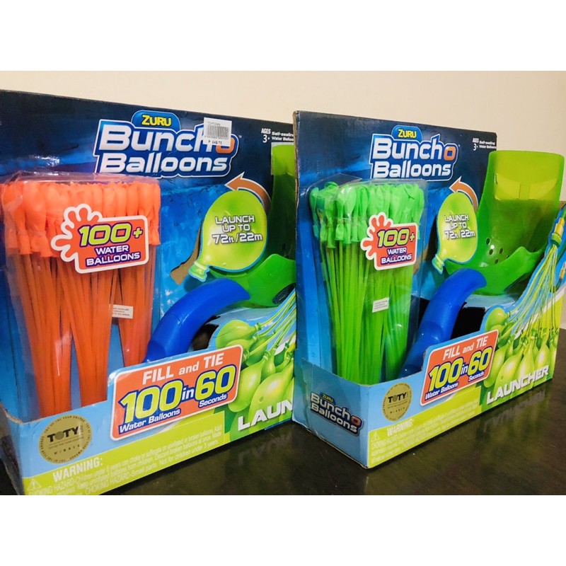 ZURU Bunch O Balloons 2 Launchers with 130 RapidFilling SelfSealing