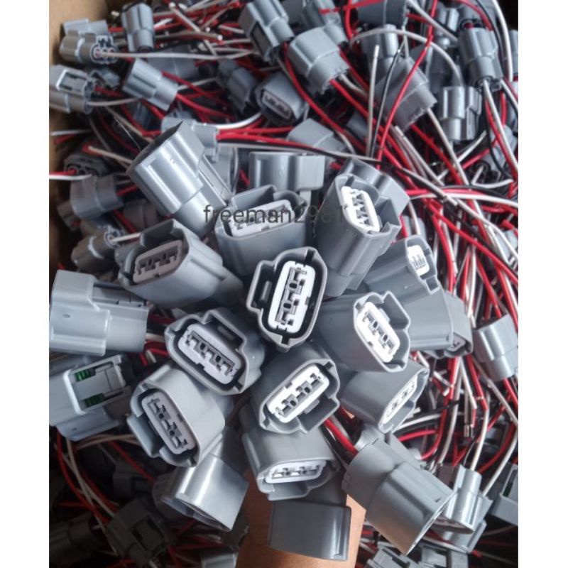 LEGIT NISSAN tps socket connector harness 3 pins with wires | Shopee ...