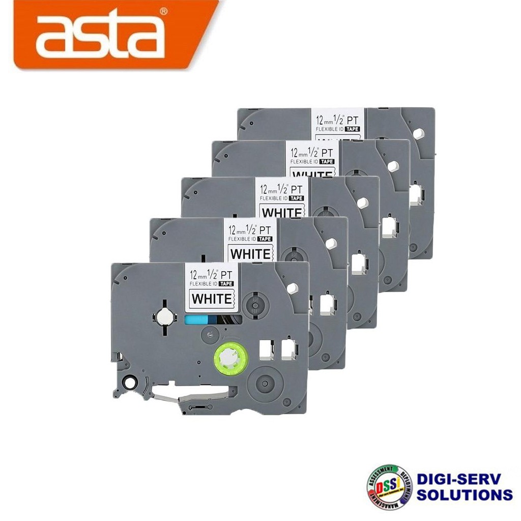 ASTA 5pcs. TZ-FX231 Flexible Label Tapes for Brother P-touch Label ...
