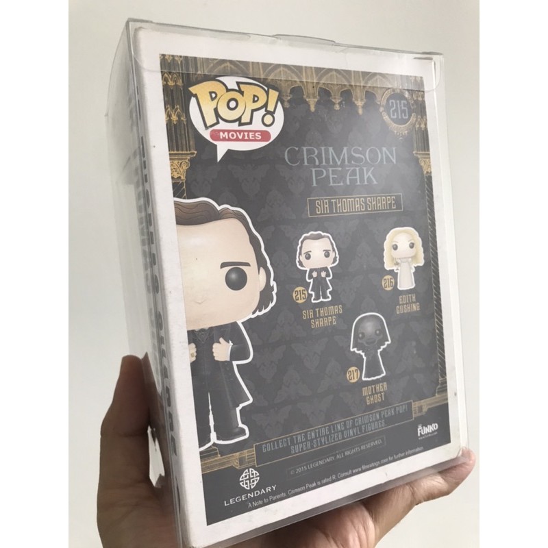 VAULTED Rare Funko Pop! Crimson Peak Sir Thomas Sharpe Tom