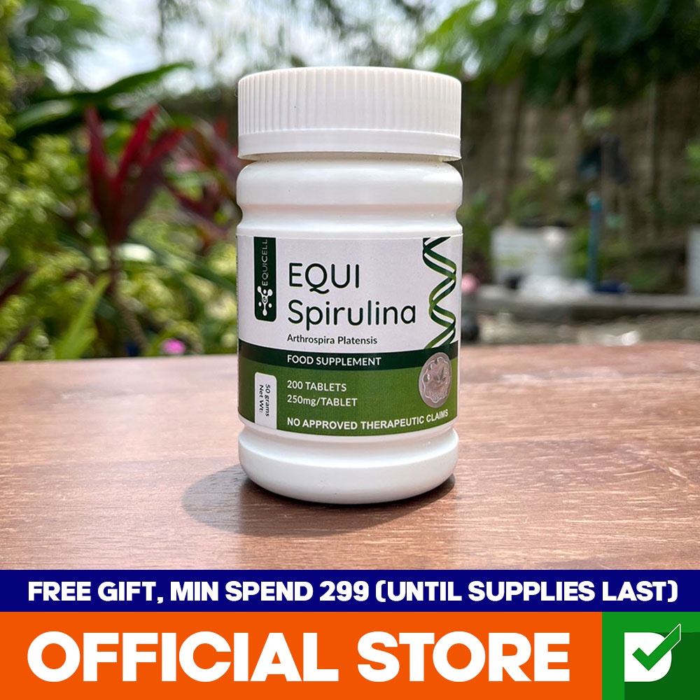 Equi Spirulina (Anthrospira Platensis) | 250mg x 200 Tablets by ...