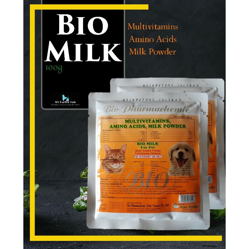 BIO MILK For Pet,100g | Shopee Philippines