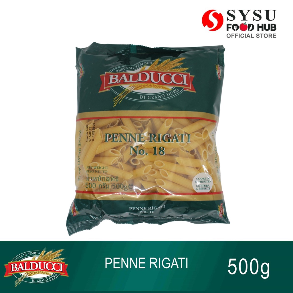 Balducci Penne Rigati 500g | Shopee Philippines