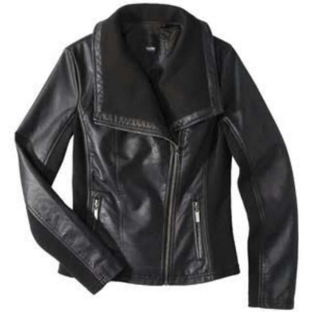 Mossimo leather clearance jacket