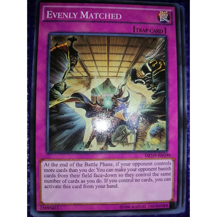 yugioh card evenly matched Official WCQ TOP CUT Playmat Unsealed  Aus Ygo Mint / near mint condition trading card Evenly Matched Yugioh [CLASS A]