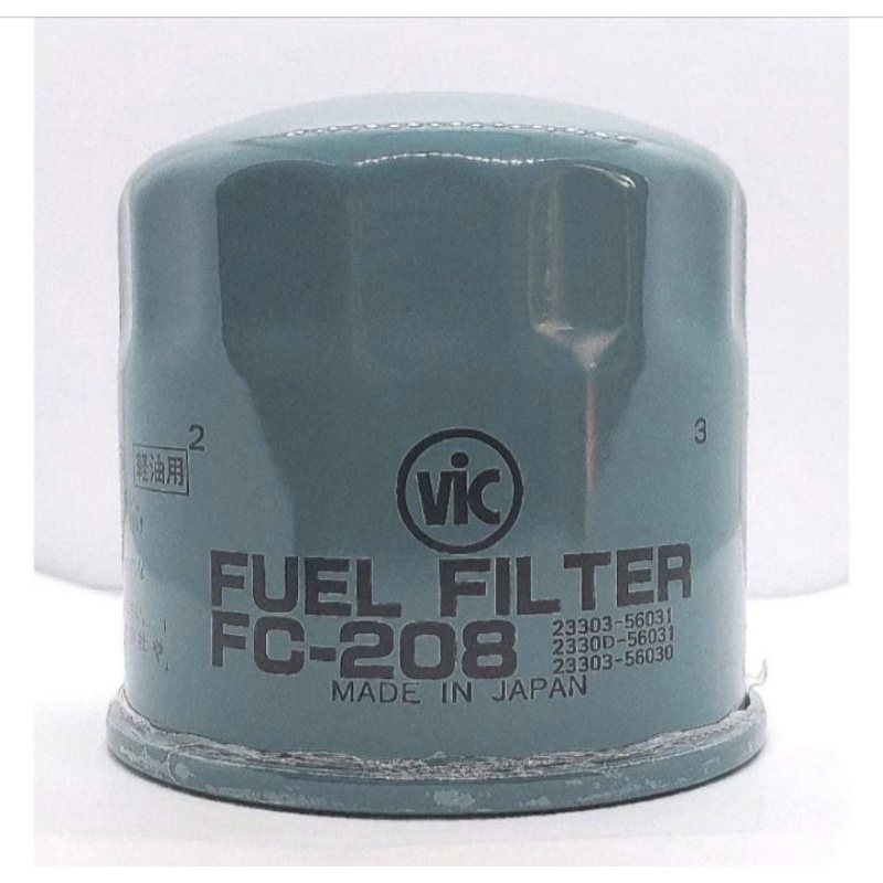 Aunthentic VIC FC-208 Fuel Filter for Isuzu Truck | Shopee Philippines