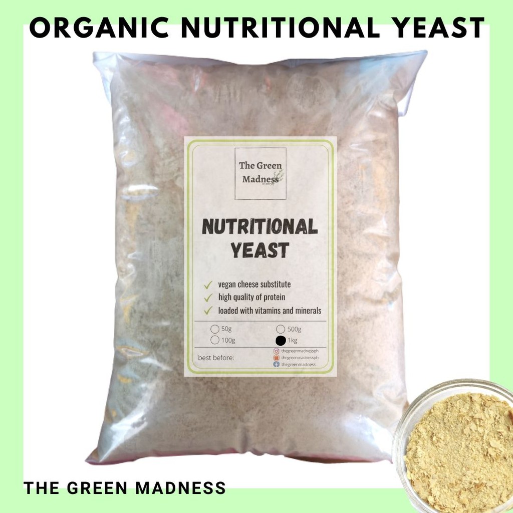 1kg Nutritional Yeast (vegan cheese substitute) Shopee Philippines