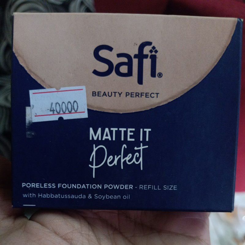 Safi Beauty Perfect Poreless Foundation Powder 12 gr - Refill (Selling ...