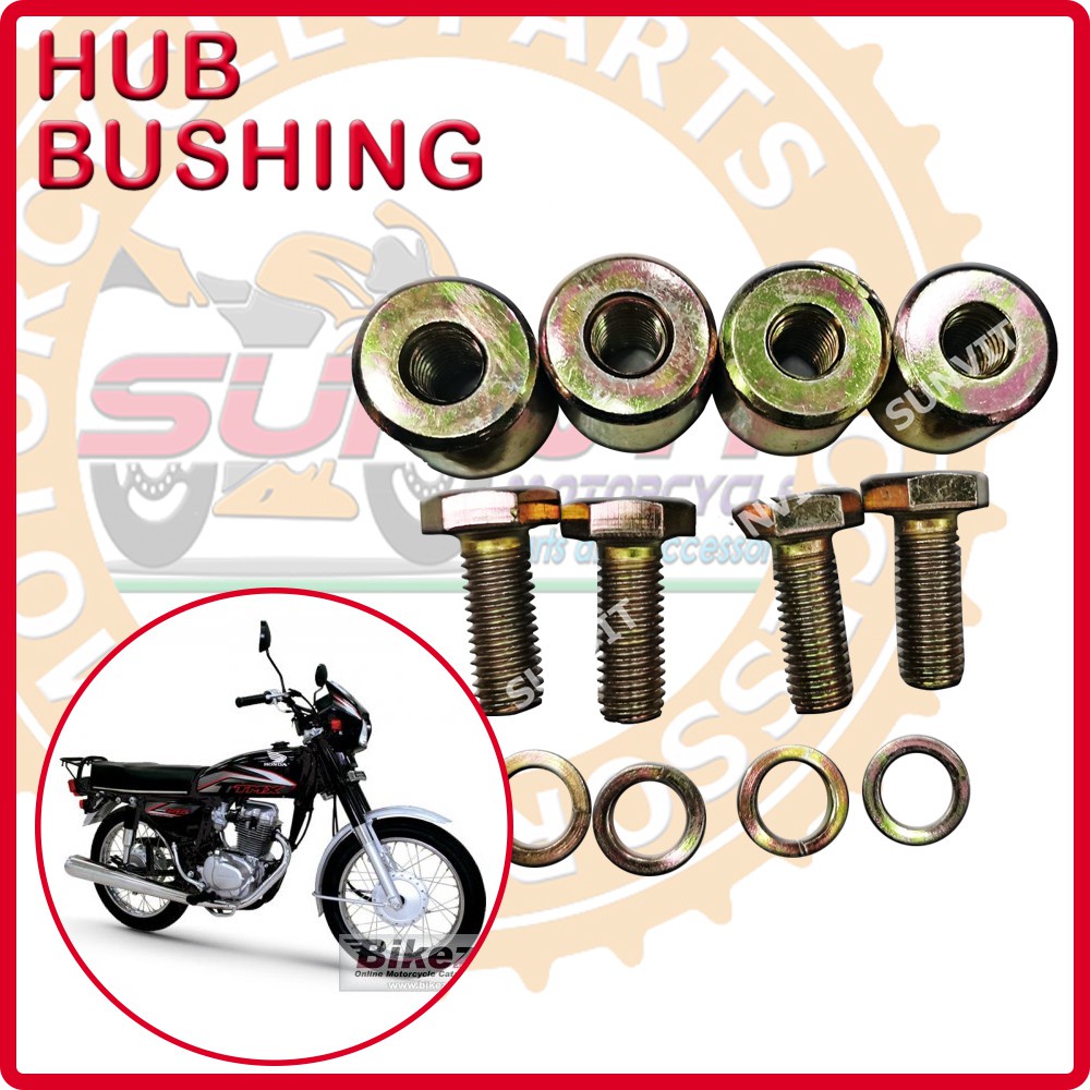 MOTORCYCLE HUB BUSHING SET TMX155 Shopee Philippines
