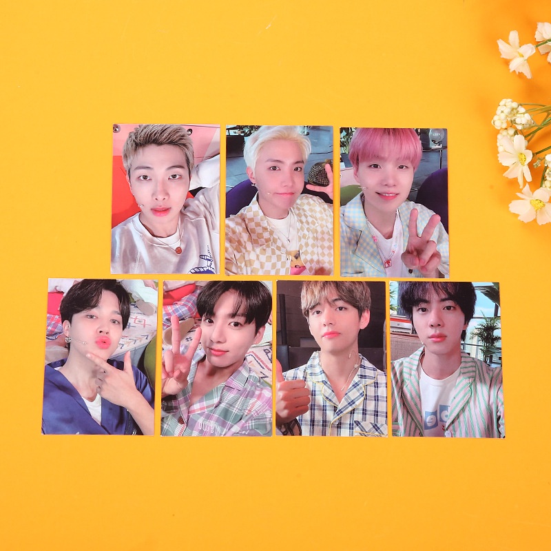 Kpop Bts Bangtan Boys MERCH BOX 6 Photocards for Army Gift