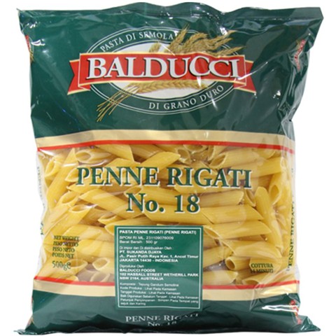 Balducci Penne Rigate | 500g | Shopee Philippines