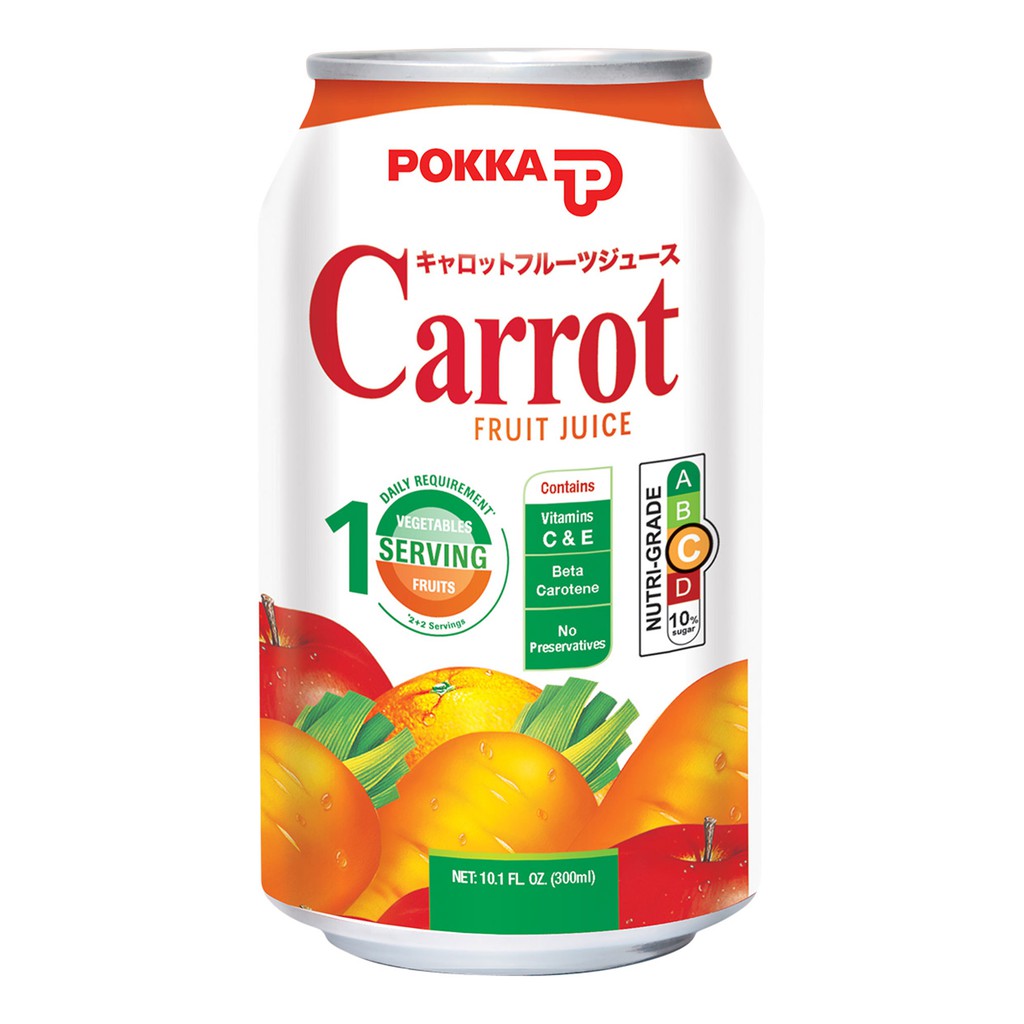 Pokka Carrot Fruit Juice Drink 300ml Shopee Philippines