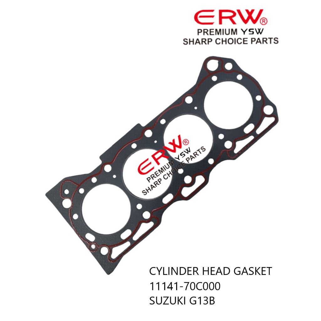 CYLINDER HEAD GASKET ( 11141-70C00 ) SUZUKI G13B SAMURAI ( COATED ...