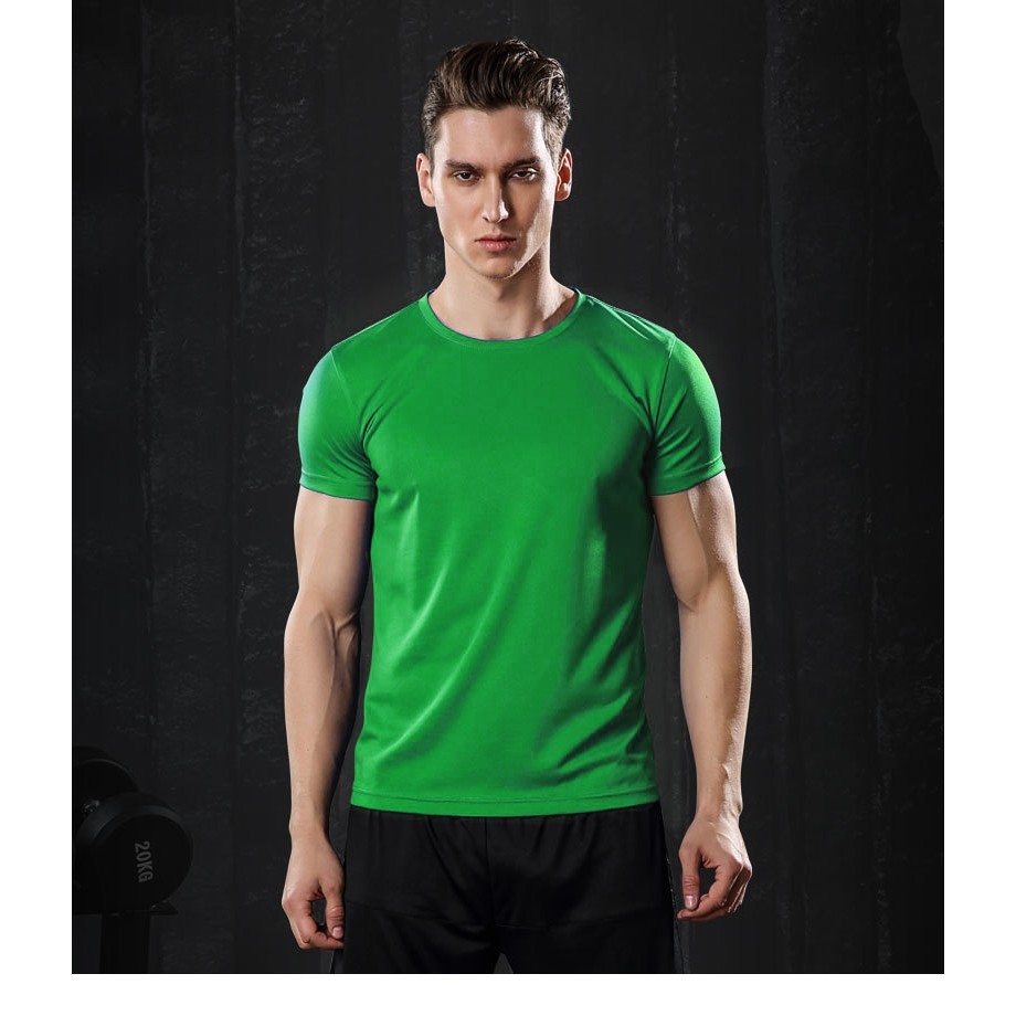 Emerald Green Drifit T shirt Men Women American size Plain Mens Apparel Shopee Philippines