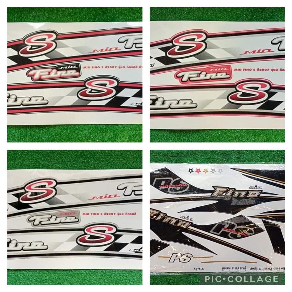 Yamaha Mio Fino Decals 