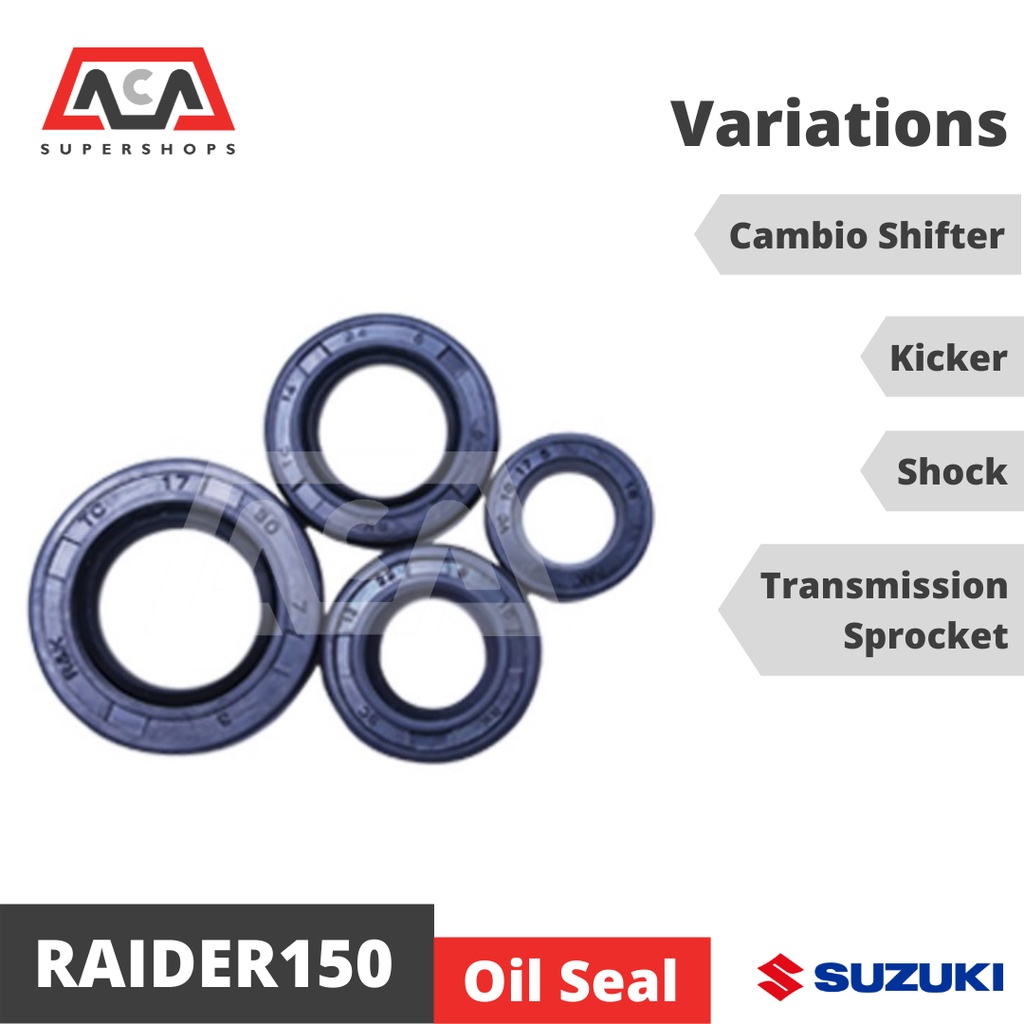 Oil Seal For Suzuki Raider 150/Raider150 Shopee Philippines