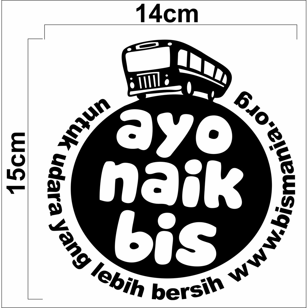Cutting stickers, let's go on the bus, cutting stickers | Shopee ...