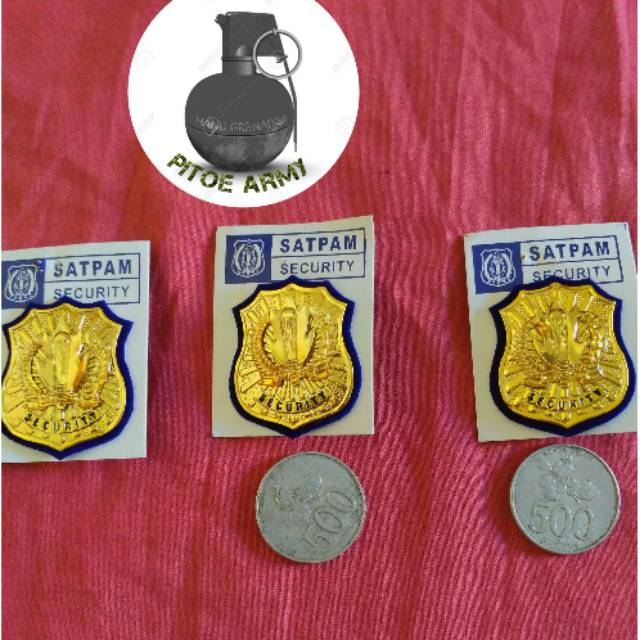 Security Pin - Security Guard Pin - Middle School Gada | Shopee Philippines