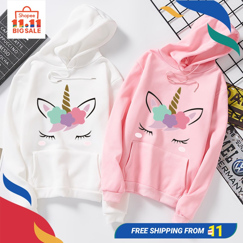 Hoodie 2025 unicorn shopee