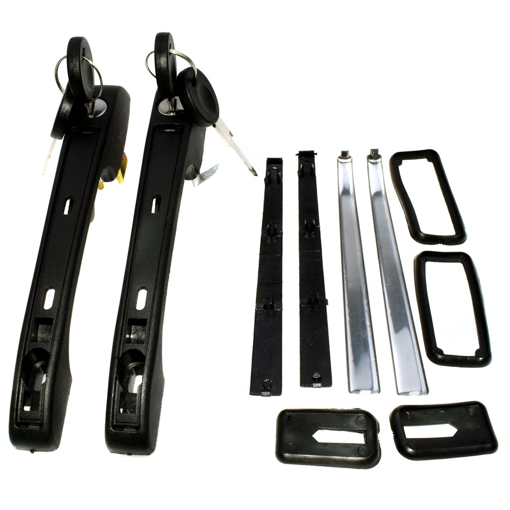 Front Left&Right Exterior Door Handle And 2 Keys For VW Golf MK1 MK2 - 34