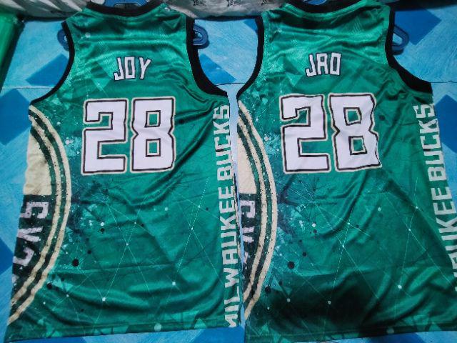 THL NBA Milwaukee Bucks Green Version 2 Champions Jersey Full Sublimated  Basketball Jersey, Jersey For Men (TOP)