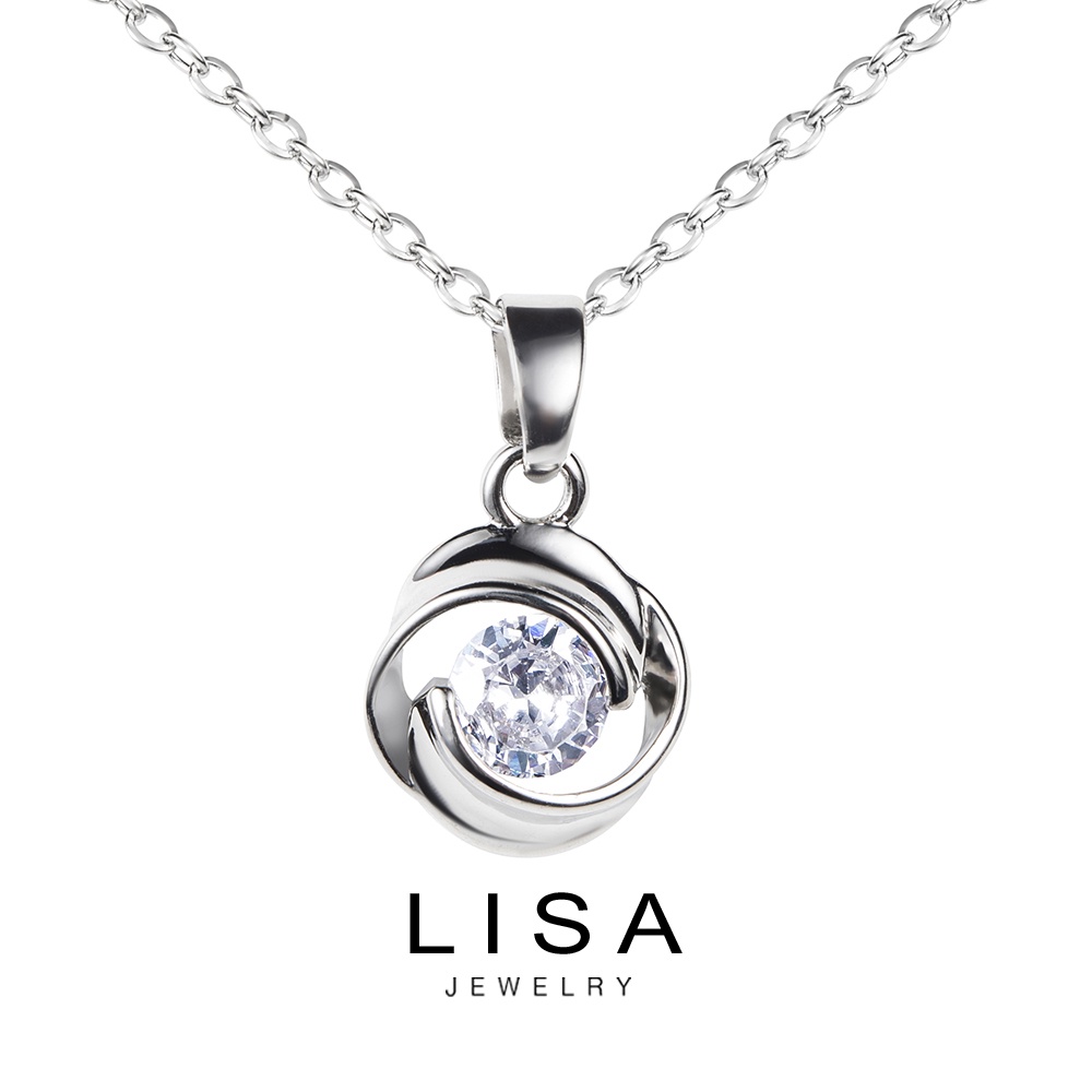 Sttiafay Collana Girocollo Con Ciondolo Cuore In Lega, Catena D'Argento Regalo Per Donne