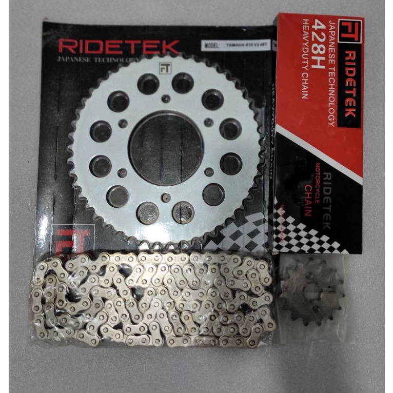 YAMAHA R15 VERSION 2 RIDETEK SPROCKET SET | Shopee Philippines
